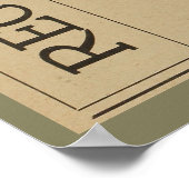 1899  fietsenmagazijn en kunstwerk Poster (Hoek)