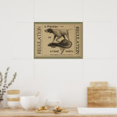 1899  fietsenmagazijn en kunstwerk Poster (Keuken)