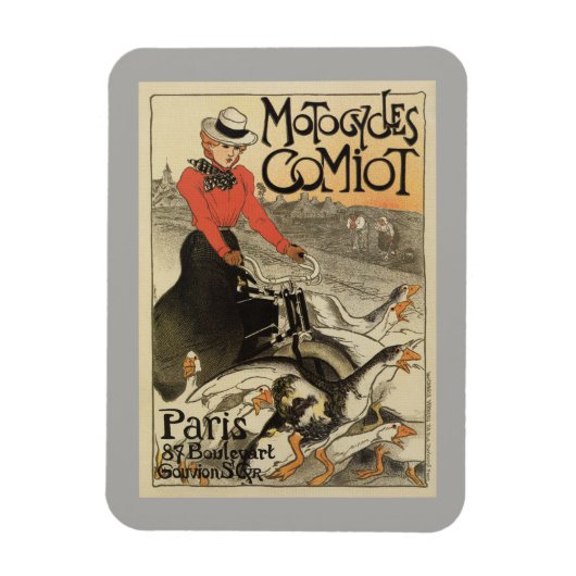 1899  Franse motor en Magneet (Verticaal)