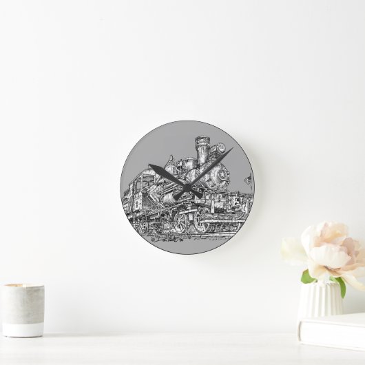 1899 Heisler Steam Engine Ronde Klok (Huis)