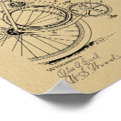 1899 - Kunsttekenafdrukken voor fietspatroon Poster (Hoek)