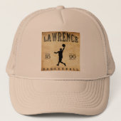 1899 Lawrence Kansas Basketball Trucker Pet (Voorkant)