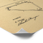 1899  Lijst voor fietspatronen — Kunstafdrukken Poster (Hoek)