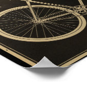 1899  Manson-fiets en kunstwerk Poster (Hoek)