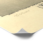 1899 St. Mary's, WV Bird's Eye Uitzicht Panoramic  Poster (Hoek)