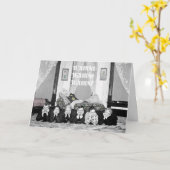 189 WAT U MOET DOEN OP UW BIRTHDAY EDWARDIAN FOTO KAART (Gele Bloem)