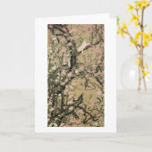 18. 桃花小禽図, 若冲 de Bloesems van de Perzik & Kleine Kaart (Gele Bloem)