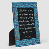 18:2-psalm fotoplaat (Zijkant)