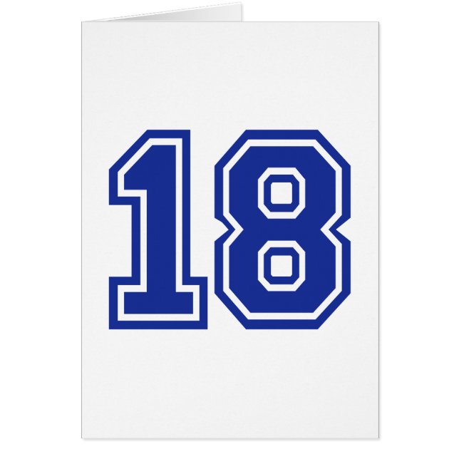 18 - achttien (Voorkant)