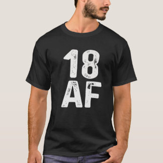 18 AF 18e verjaardag 2003 daags T-shirt voor Man