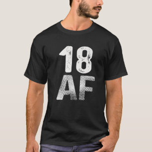 18 AF 18e verjaardag 2003  daags T-shirt voor Man