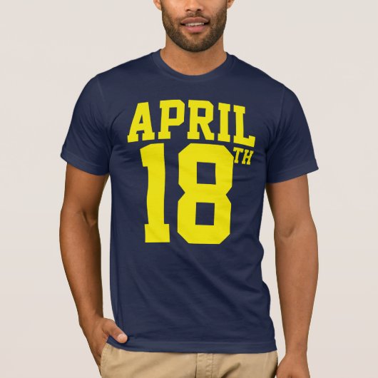 18 april shirt (Voorkant)