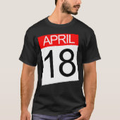 18 april t-shirt (Voorkant)