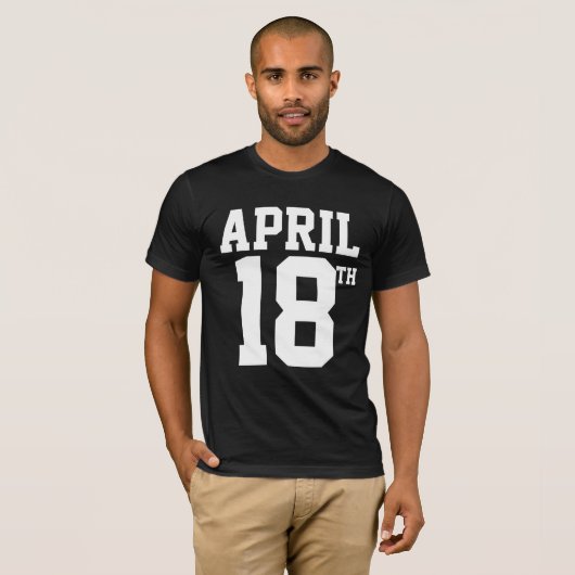 18 april t-shirt (Voorkant volledig)