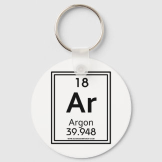 18 Argon Sleutelhanger