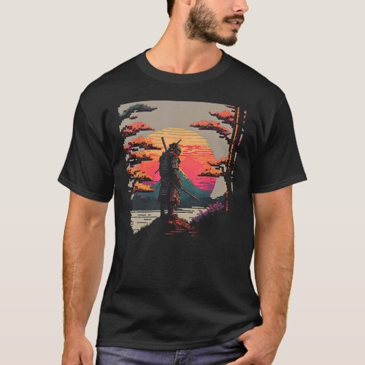 18-bits Samurai Art T-shirt (Voorkant)