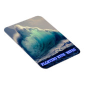 18.Blauwe oceaangolven, giften voor oceaanliefhebb Magneet (Rechterzijde)