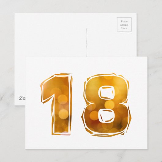 18 BRIEFKAART (Voorkant / Achterkant)