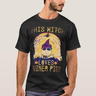 18 Deze Heks Houdt van Cavia's Halloween T-shirt