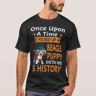 18 Eens Op Een Tijd - Beagle Pup Beagle T-shirt