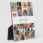 18 Foto Collage Cute Family Love Memory Fotoplaat (Zijkant)