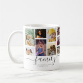 18 Foto Collage Schattig Familie Liefde Herinnerin Koffiemok (Links)