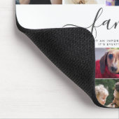 18 Foto Collage Schattig Familie Liefde Herinnerin Muismat (Hoek)