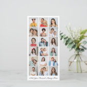 18 Fotocollage Voeg uw eigen Wenskaart toe (Staand voorkant)