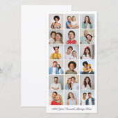 18 Fotocollage Voeg uw eigen Wenskaart toe (Voorkant / Achterkant)