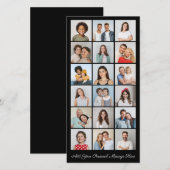 18 Fotocollage Voeg uw eigen Wenskaart toe (Voorkant / Achterkant)