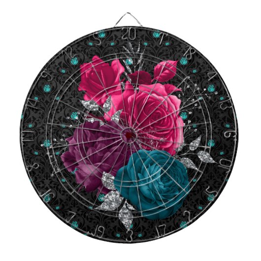 #18 Gotische pret Dartbord (Voorkant)