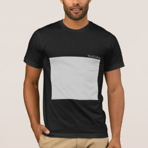 %18 grijze kaart voor fotografen t-shirt