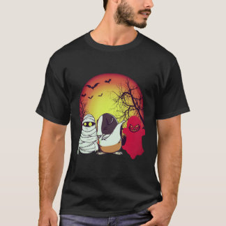 18 Guinese biggetjes Halloween pompoen T-shirt