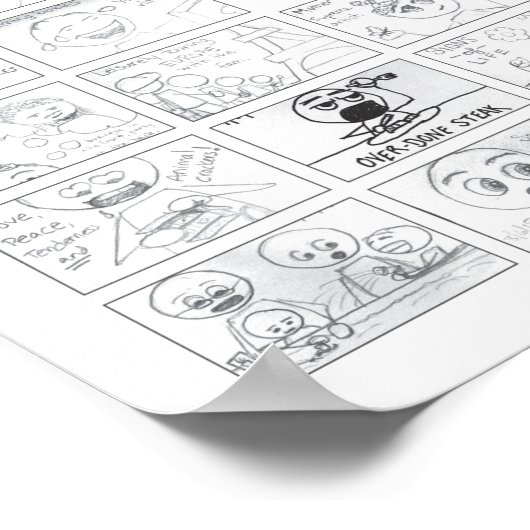 18-inch x 24-inch 120-dagen Poster, glanzend papie Poster (Hoek)