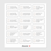 18 Individueel adres Sans Serif Company Logo