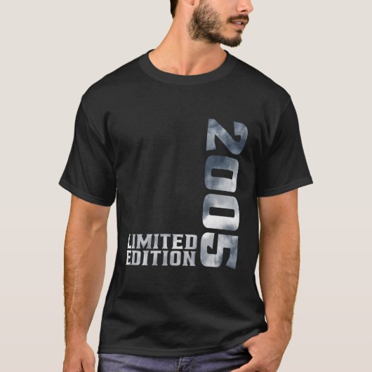 18 jaar 18e 2005 t-shirt (Voorkant)
