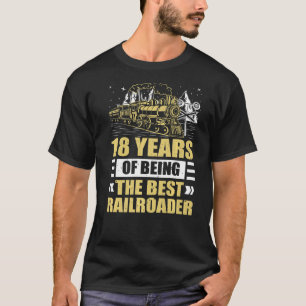 18 jaar 18e verjaardag 15 t-shirt