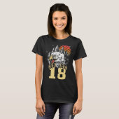 18 jaar 18e verjaardag 24 t-shirt (Voorkant volledig)