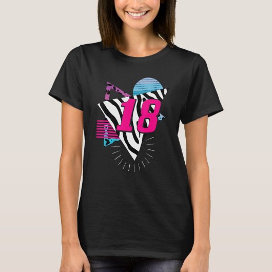 18 jaar 18e verjaardag 29 t-shirt (Voorkant)