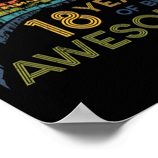 18 jaar 2004 18e verjaardag poster (Hoek)