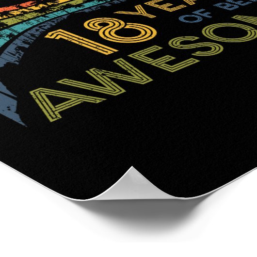 18 jaar  2004 18e verjaardag poster (Hoek)