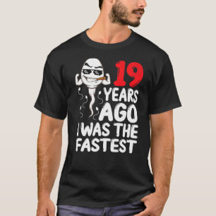 18 jaar geleden was ik de Mannen 19de verjaardag v T-shirt