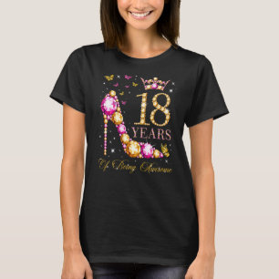 18 jaar Geweldige 18 jaar oud en 18 jaar oud T-shirt