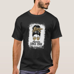 18 jaar Geweldige sinds 2004 Leopard 18th Birth T-shirt