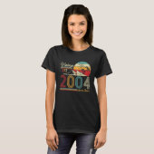 18 jaar oud 2004 18e verjaardag t-shirt (Voorkant volledig)