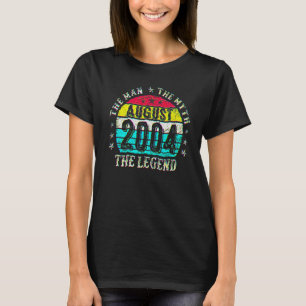 18 Jaar Oud De Man Mythe Legende Augustus 2004 18e T-shirt