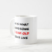 18 jaar oud, geweldige koffiemok (Voorkant links)