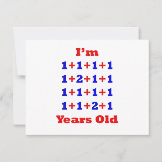 18 jaar oud! kaart (Voorkant)