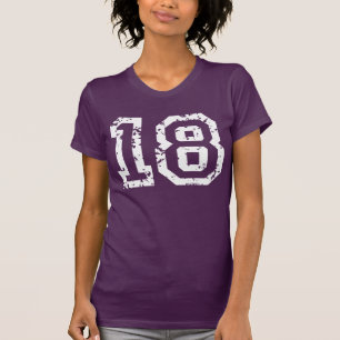 18 jaar oud t-shirt
