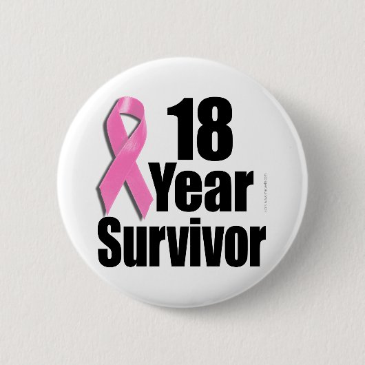 18 jaar Survivor Des 1.png Ronde Button 5,7 Cm (Voorkant)